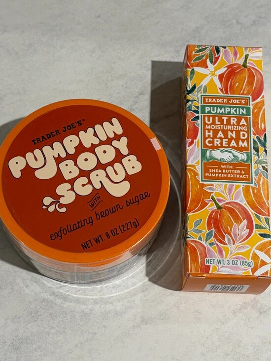 Trader Joe'S Other - NEW - Trader Joe's Pumpkin Body Scrub & Pumpkin Hand Cream